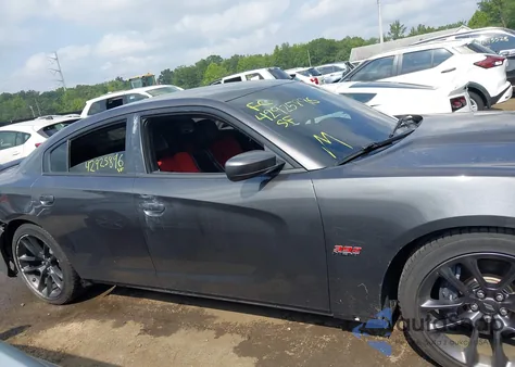 2021 Dodge Charger Scat Pack Rwd из США, поврежденный, VIN 2C3CDXGJ2MH648700